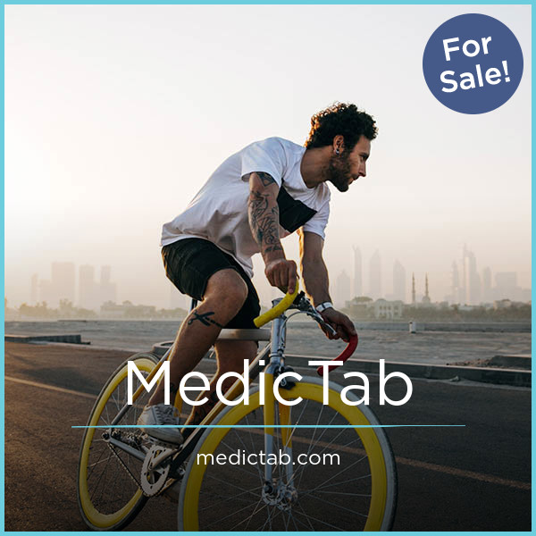 MedicTab.com - Creative premium domain marketplace