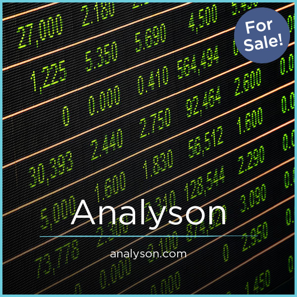 Analyson.com - Unique premium domains for sale