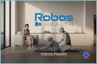 Robos.health - Creative brandable domain for sale
