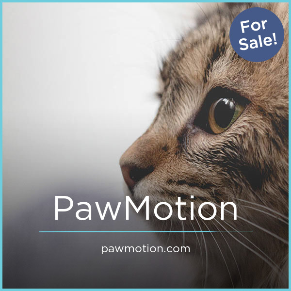 PawMotion.com - Catchy premium domain marketplace