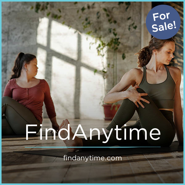 FindAnytime.com - Unique premium domain marketplace