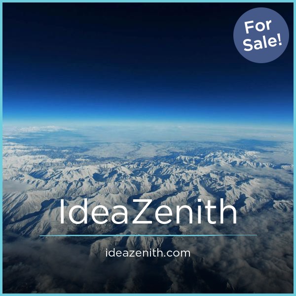 IdeaZenith.com - Creative premium domain marketplace