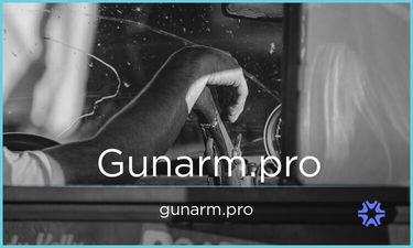 Gunarm.pro - Creative brandable domain for sale