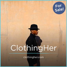 ClothingHer.com - Creative brandable domain for sale