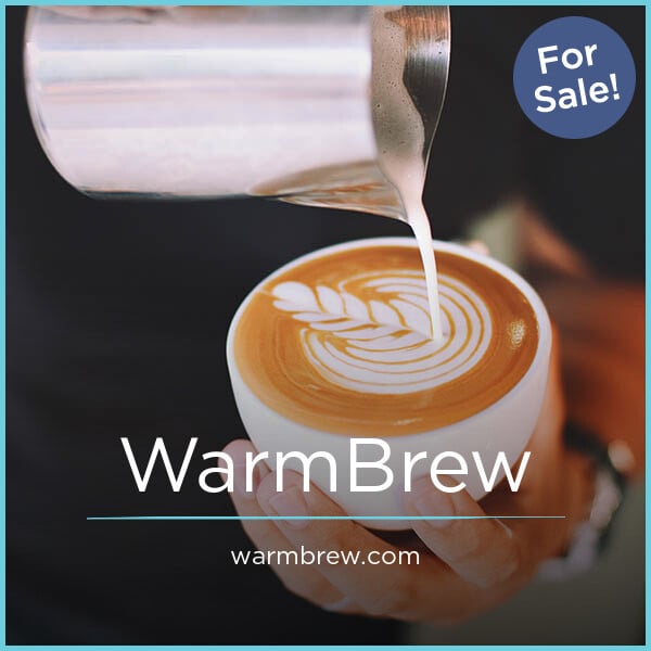 WarmBrew.com - Catchy premium domain names for sale