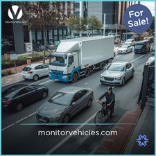 MonitorVehicles.com - Creative brandable domain for sale