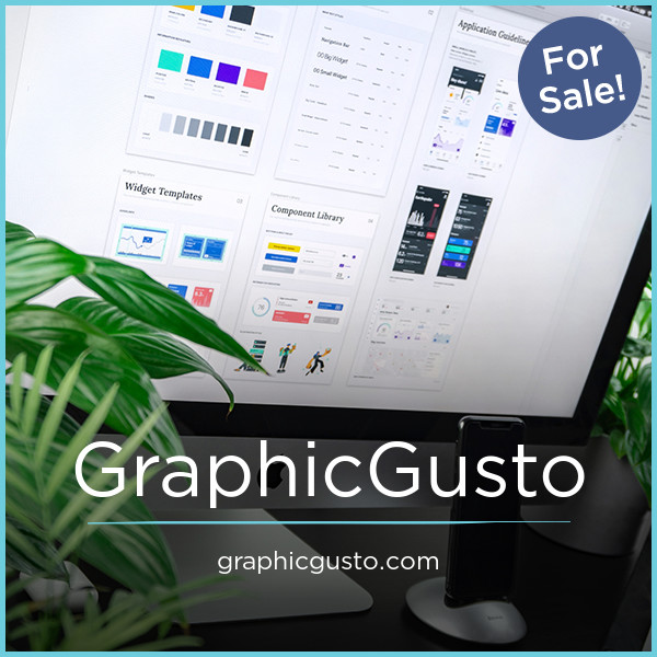 GraphicGusto.com - Catchy domains for sale