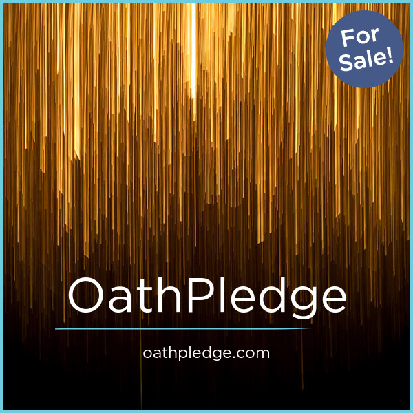 OathPledge.com - buying Catchy premium names