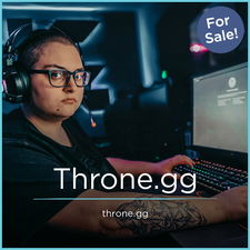 Throne.gg - Creative domains for sale