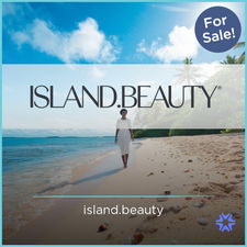 Island.Beauty - Creative brandable domain for sale