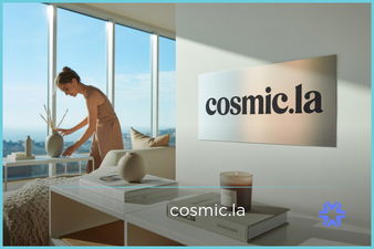 Cosmic.la - Creative brandable domain for sale