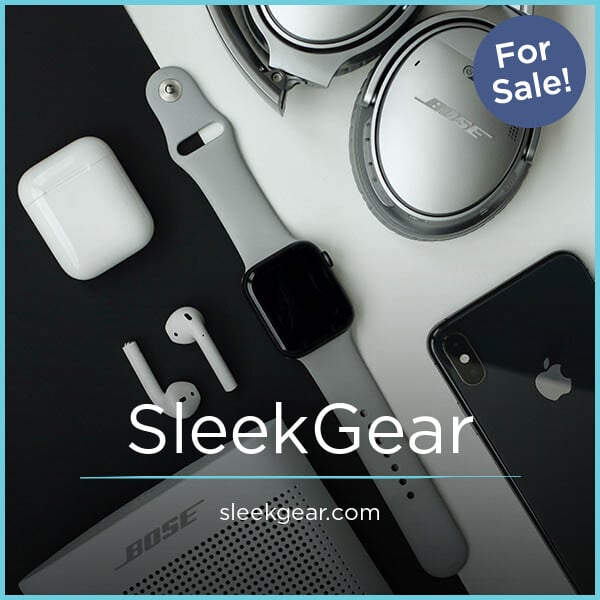 SleekGear.com - Creative premium domain marketplace