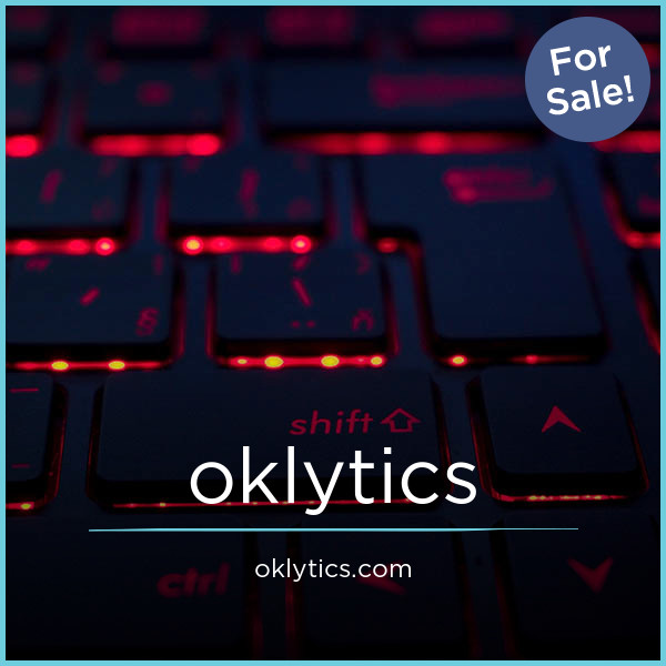 Oklytics.com - Cool premium domains for sale