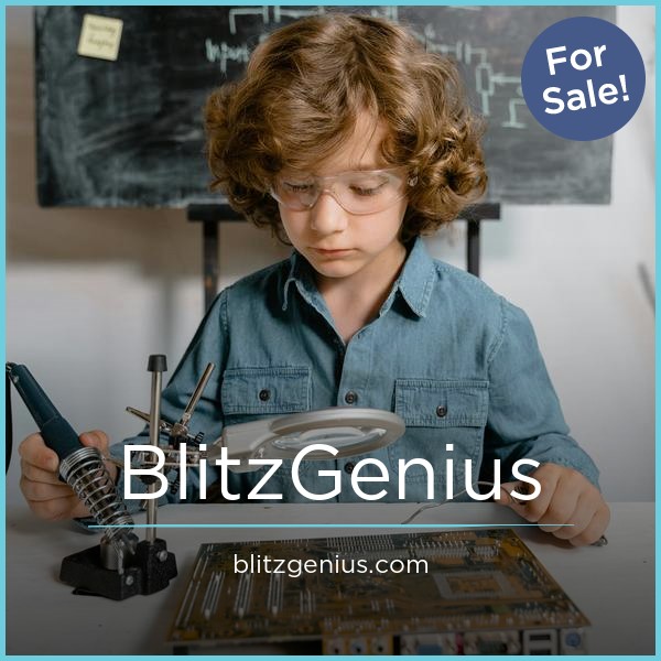 BlitzGenius.com - buy Best premium names