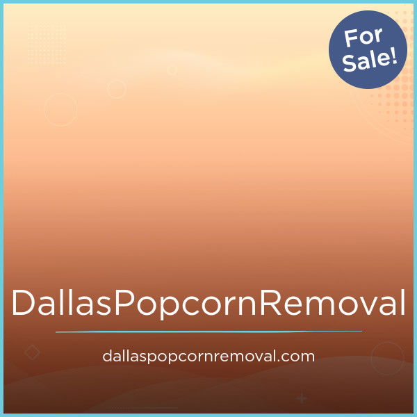 DallasPopcornRemoval.com — 2