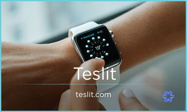 Teslit.com - Creative brandable domain for sale