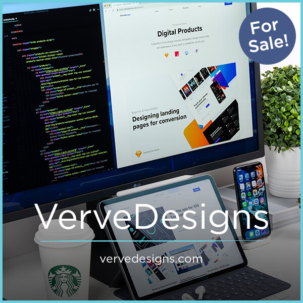 VerveDesigns.com - New domains for sale