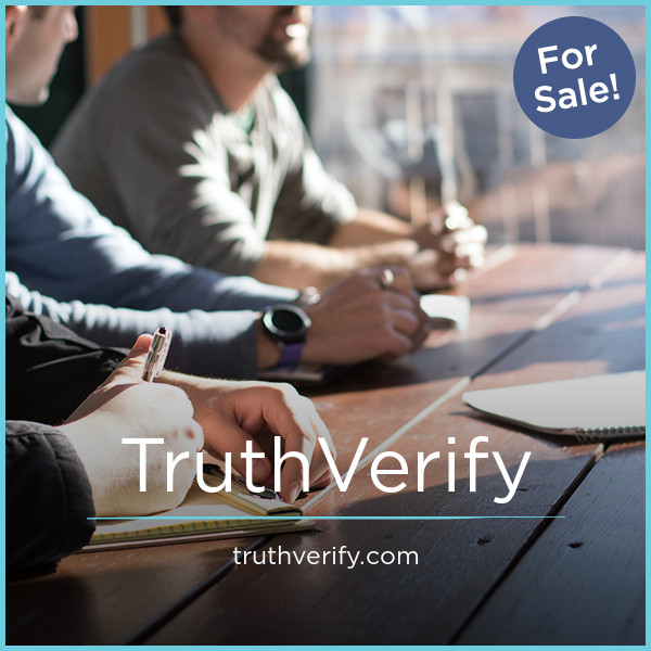TruthVerify.com - buy New premium domains