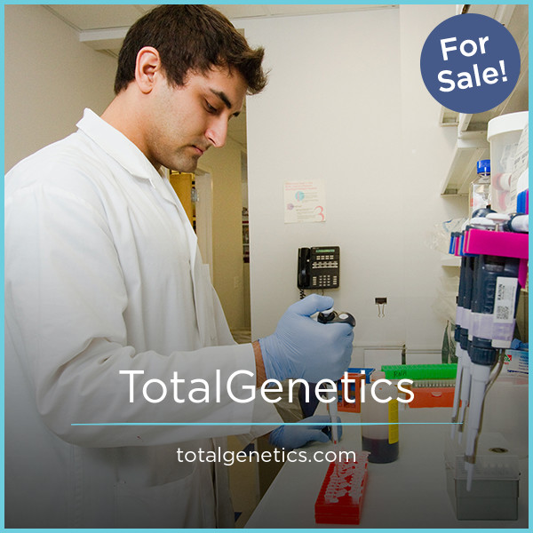 TotalGenetics.com - Unique premium domain marketplace