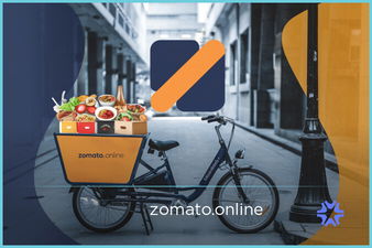 zomato.online - Creative brandable domain for sale