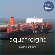 AquaFreight.com - buy Creative premium names