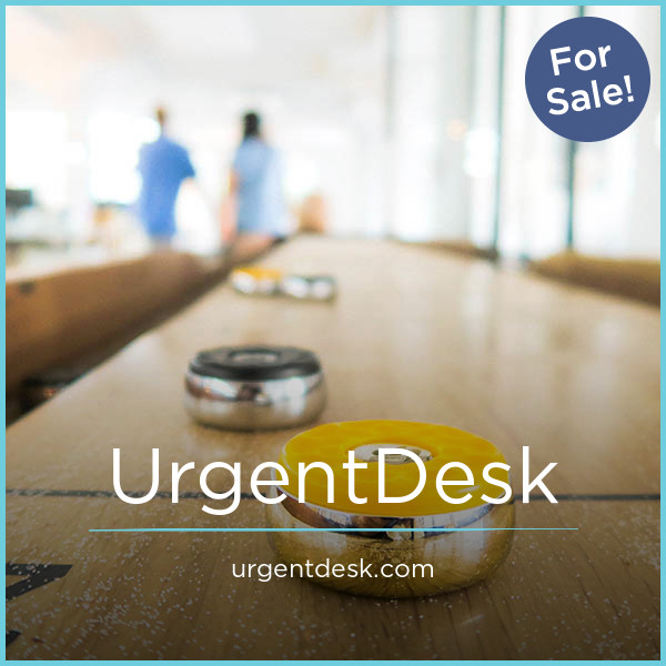 UrgentDesk.com - buy Unique premium domains
