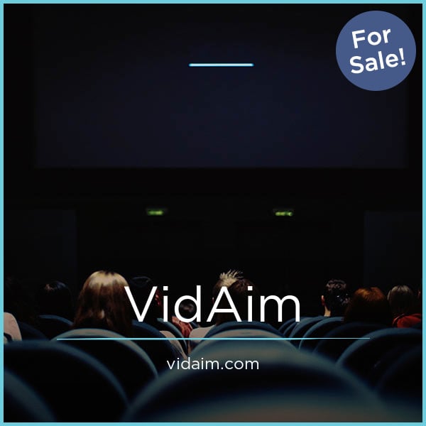 VidAim.com - buy Catchy premium domains