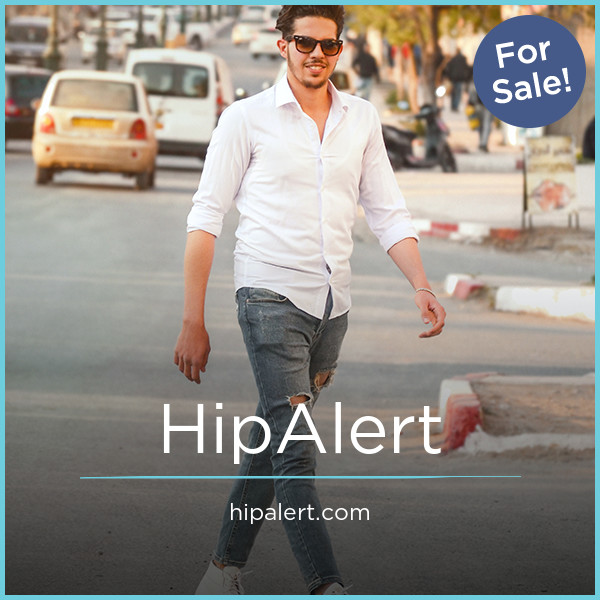 HipAlert.com - Unique premium domain marketplace