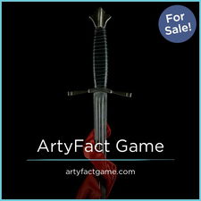ArtyFactGame.com - Creative brandable domain for sale