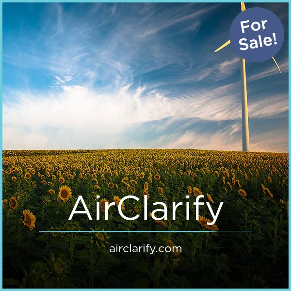 AirClarify.com - buying Unique premium names