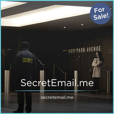SecretEmail.me - Creative brandable domain for sale