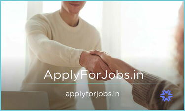 ApplyForJobs.in - Creative brandable domain for sale