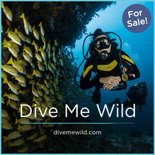 DiveMeWild.com - Good premium domains for sale