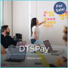 DTSPay.com - Creative brandable domain for sale