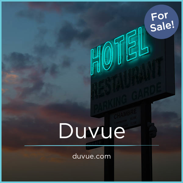 Duvue.com - buy Great premium domains