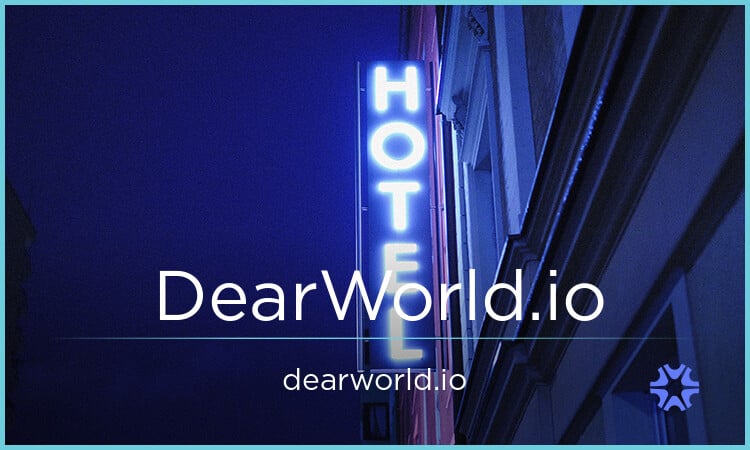 DearWorld.io - Great premium domain marketplace