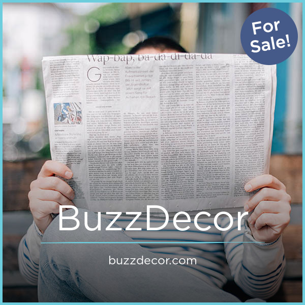 BuzzDecor.com - Best premium domain names for sale