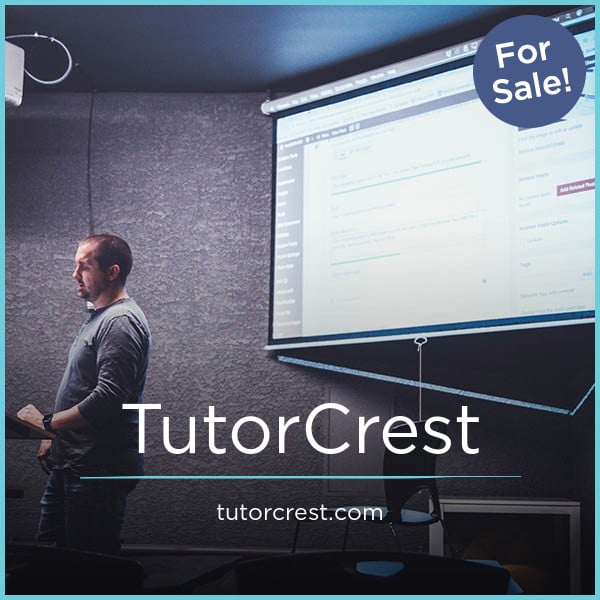 TutorCrest.com - New premium domains