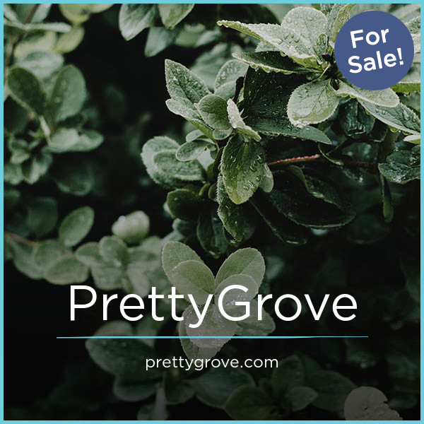 PrettyGrove.com - Catchy premium domain names for sale