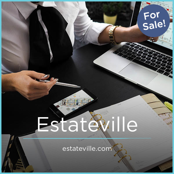 Estateville.com - buy Unique premium domains