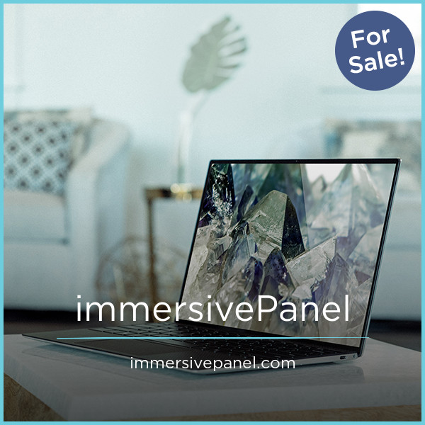 immersivePanel.com - Creative premium domain marketplace