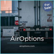AirOptions.com - Creative brandable domain for sale