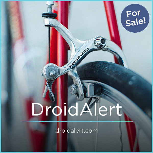 DroidAlert.com - buy Catchy premium domains