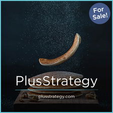 PlusStrategy.com - Creative brandable domain for sale