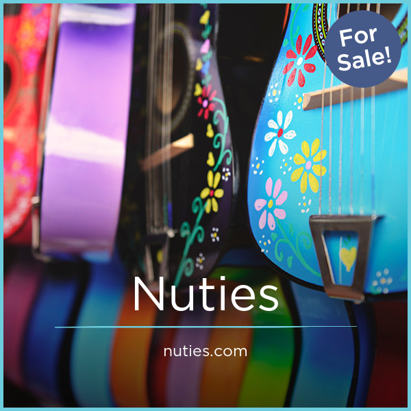 Nuties.com - Cool premium domain names