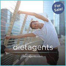 DietAgents.com - Creative brandable domain for sale