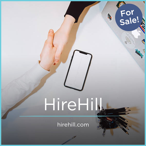HireHill.com - Cool premium domains
