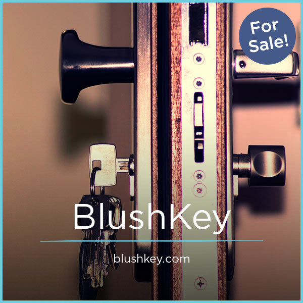 BlushKey.com - Cool premium domain names for sale