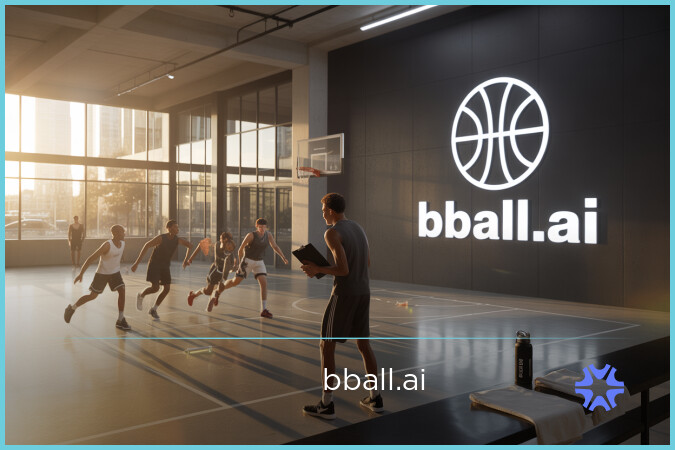 BBall.ai - Creative premium domain marketplace