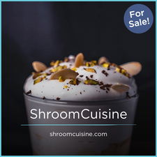 ShroomCuisine.com - Creative brandable domain for sale